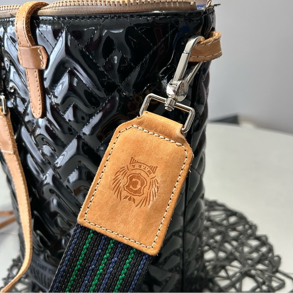 Consuela Inked Sling Quilted Patent Bag - Picture 10 of 11